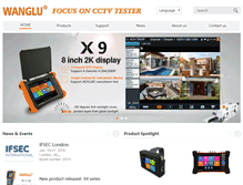 Tablet Screenshot of cctvtester.com